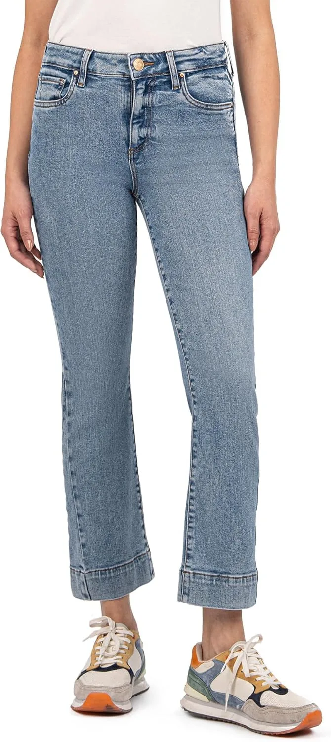 KUT from The Kloth женские джинсы Kelsey с высокой посадкой, широким низом и боковой вставкой в цвете Defend
KUT from The Kloth женские джинсы Kelsey с высокой посадкой, широким низом и боковой вставкой в цвете Defend