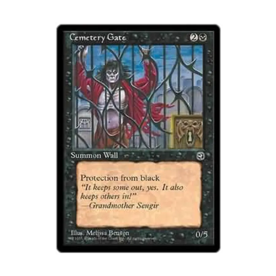 CCG Кладбищенские ворота - Вер. 1 (С), MTG - Homelands
CCG Кладбищенские ворота - Вер. 1 (С), MTG - Homelands