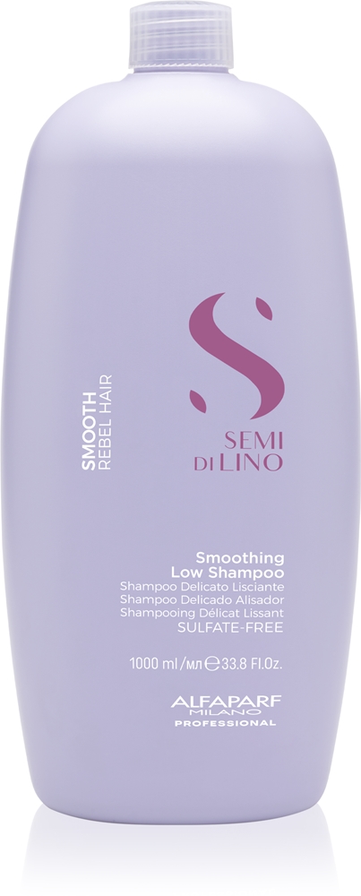 Разглаживающий шампунь Semi di lino Smooth для непослушных, вьющихся волос Alfaparf Milano, 1000 мл
Разглаживающий шампунь Semi di lino Smooth для непослушных, вьющихся волос Alfaparf Milano, 1000 мл