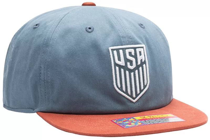 Синяя регулируемая шапка Fan Ink для взрослых USMNT Swingman
Синяя регулируемая шапка Fan Ink для взрослых USMNT Swingman