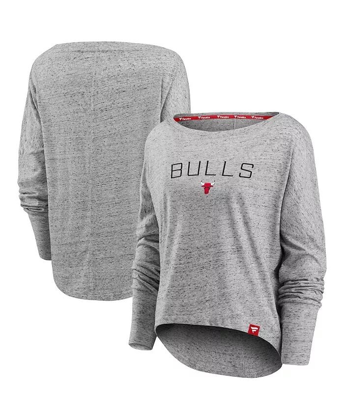 Женская серая футболка Chicago Bulls Nostalgia с открытыми плечами и длинными рукавами Fanatics
Женская серая футболка Chicago Bulls Nostalgia с открытыми плечами и длинными рукавами Fanatics