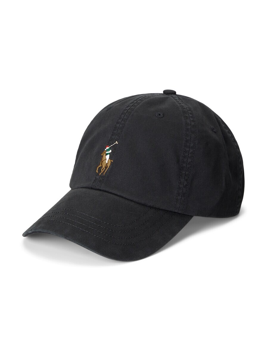 Бейсболка Polo Ralph Lauren Cap, черный 
Бейсболка Polo Ralph Lauren Cap, черный