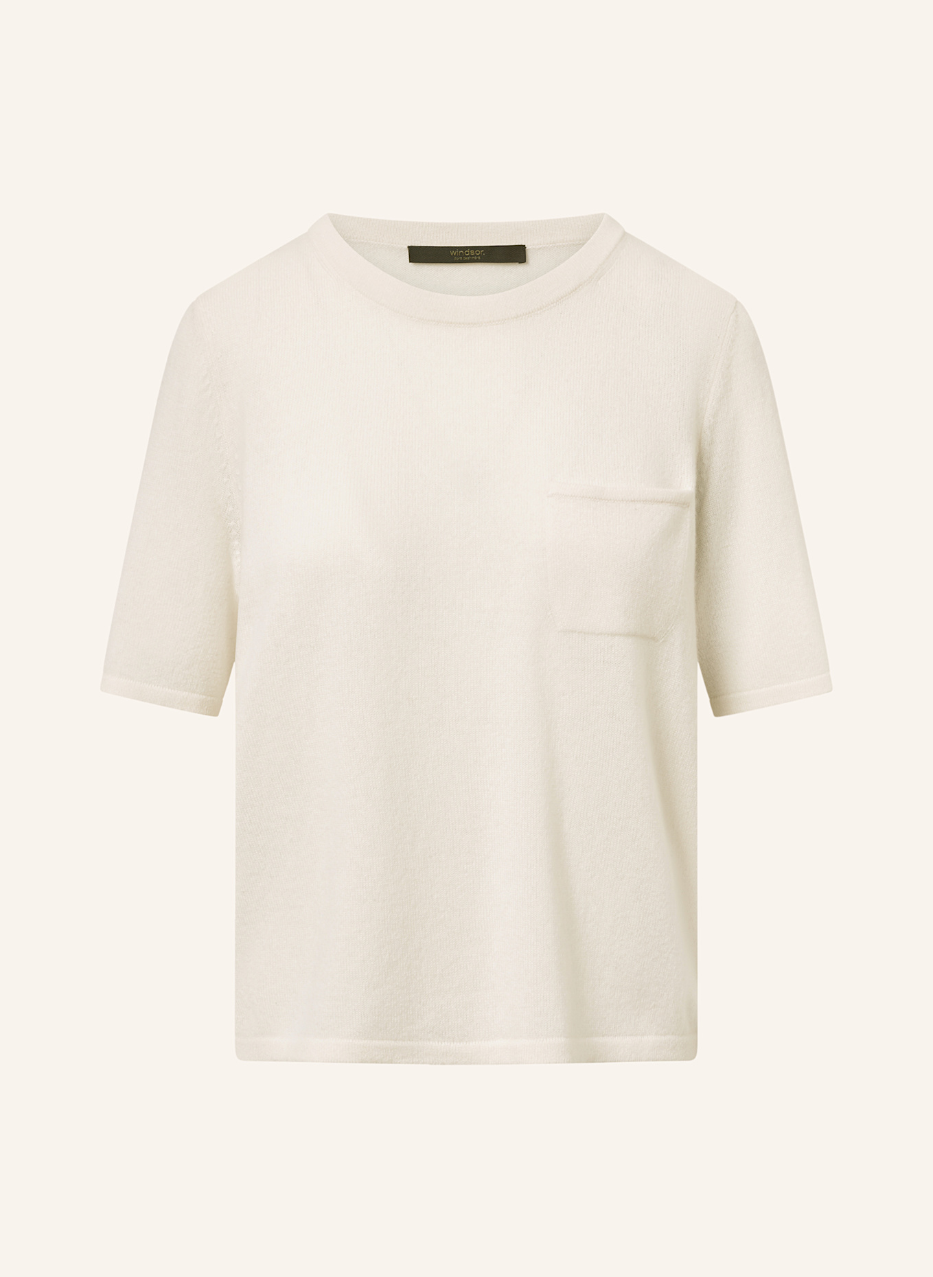 Кашемировая трикотажная рубашка Windsor., экрю
Кашемировая трикотажная рубашка Windsor., экрю