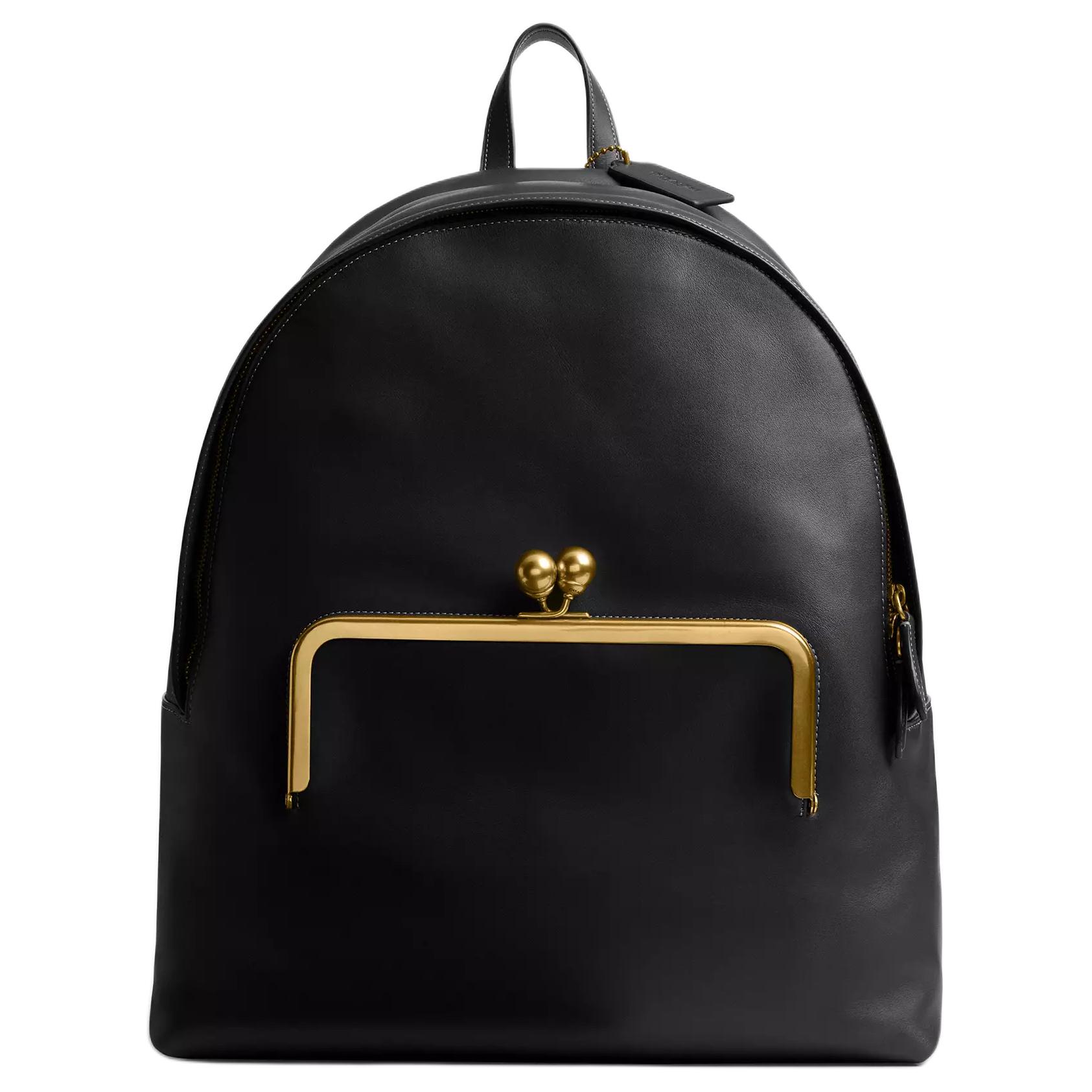 COACH Женский черный рюкзак с застежкой-замком для перчаток
COACH Женский черный рюкзак с застежкой-замком для перчаток