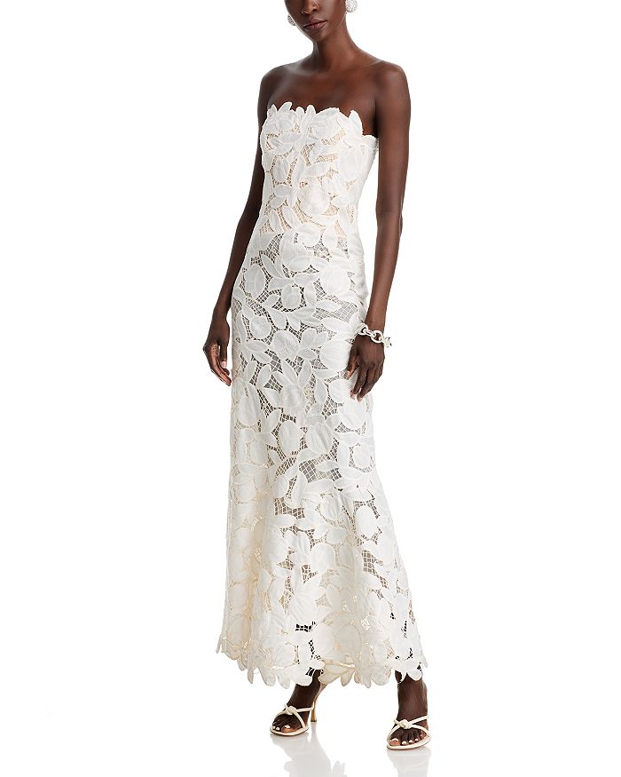 Платье-бюстье макси Valletta SIMKHAI, белый
Платье-бюстье макси Valletta SIMKHAI, белый