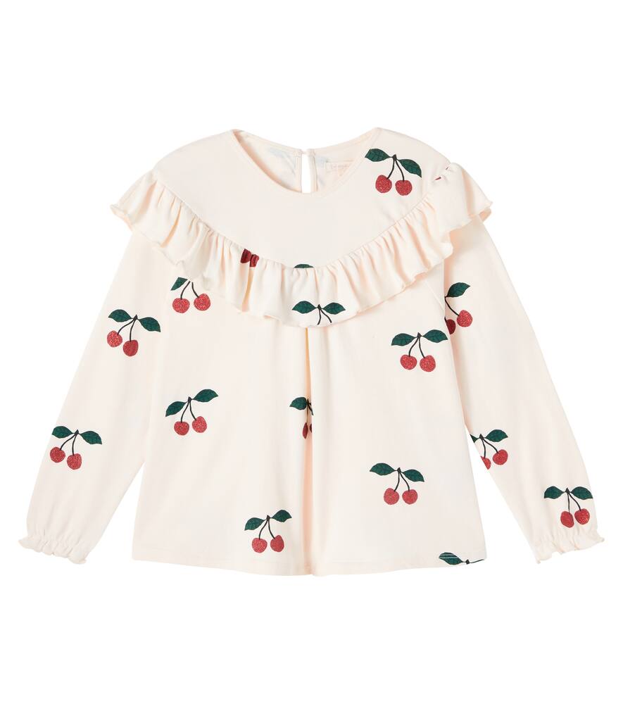 Топ из хлопка с блестками Malli Konges Sløjd, Ma Grande Cerise Glitter
Топ из хлопка с блестками Malli Konges Sløjd, Ma Grande Cerise Glitter