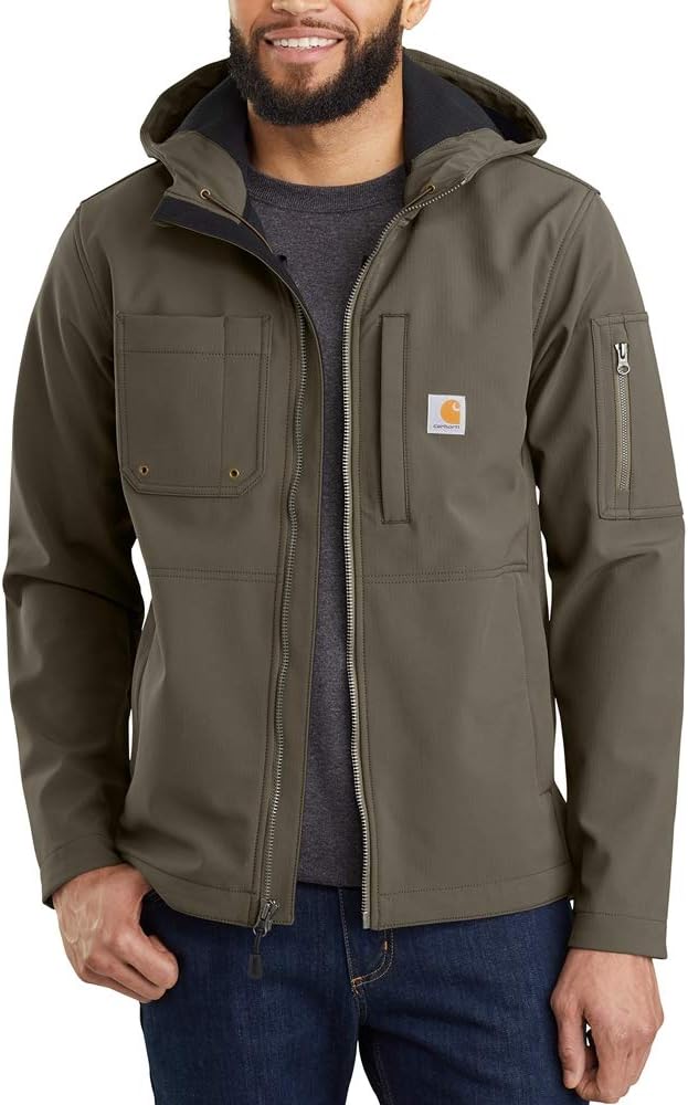 Carhartt мужская куртка 103829 с капюшоном Rough Cut, Tarmac
Carhartt мужская куртка 103829 с капюшоном Rough Cut, Tarmac