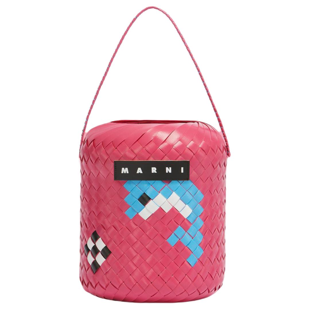 Сумка женская из полипропилена с вставками из кожи коровы фуксия MARNI
Сумка женская из полипропилена с вставками из кожи коровы фуксия MARNI
