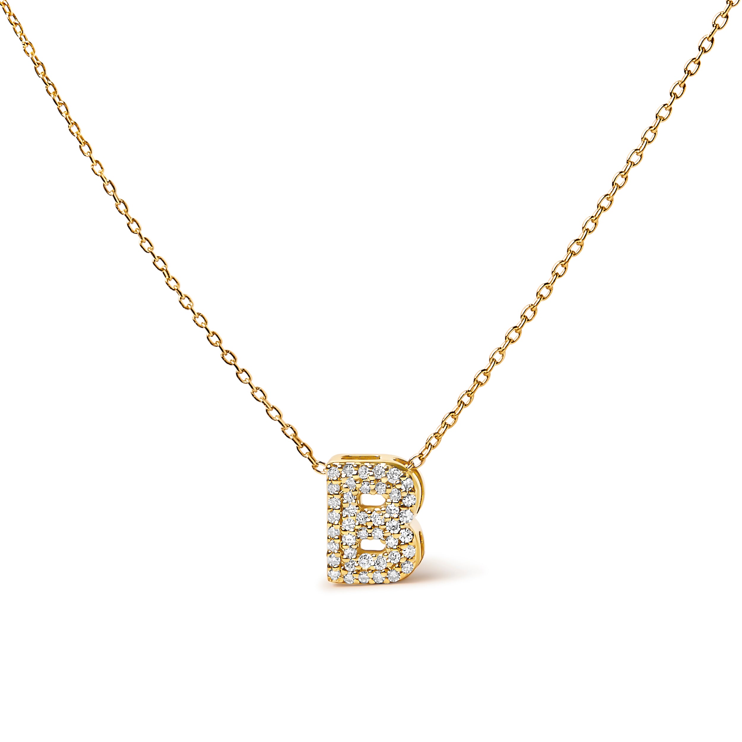 Ожерелье с подвеской "AZ" в форме пузыря из 10-каратного золота с бриллиантами Haus Of Brilliance, Yellow | B
Ожерелье с подвеской "AZ" в форме пузыря из 10-каратного золота с бриллиантами Haus Of Brilliance, Yellow | B