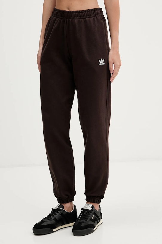 Хлопковые спортивные штаны essentials Adidas Originals, коричневый
Хлопковые спортивные штаны essentials Adidas Originals, коричневый