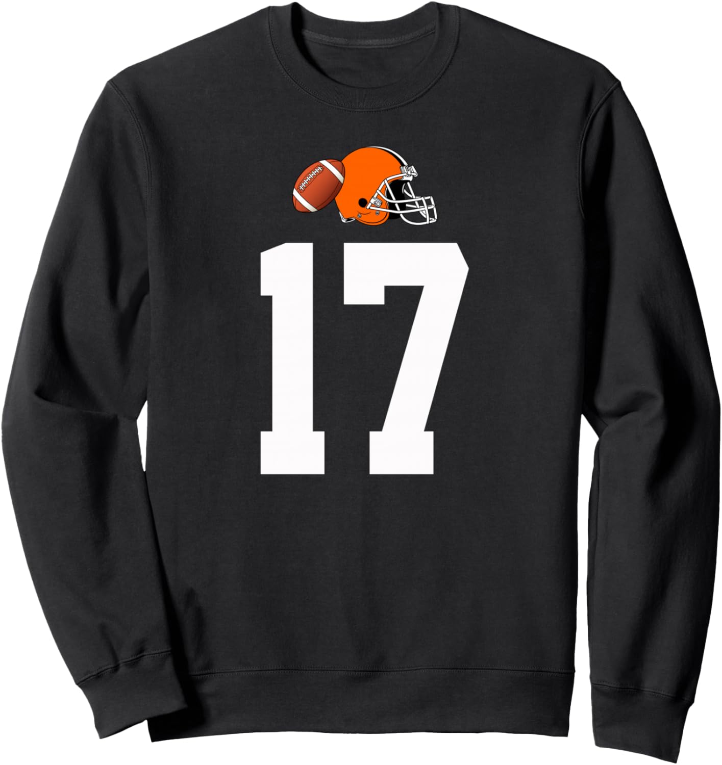 Винтажная толстовка с номером 17 в стиле американского футбольного шлема American Football Style Number 17, черный
Винтажная толстовка с номером 17 в стиле американского футбольного шлема American Football Style Number 17, черный