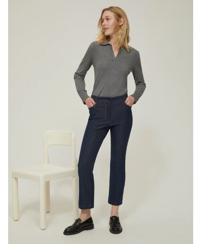 Расклешенные эластичные джинсы Pennyblack, синий
Расклешенные эластичные джинсы Pennyblack, синий