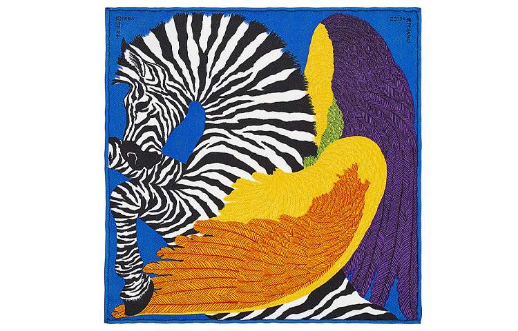 Шёлковый платок женский синий HERMES
Шёлковый платок женский синий HERMES