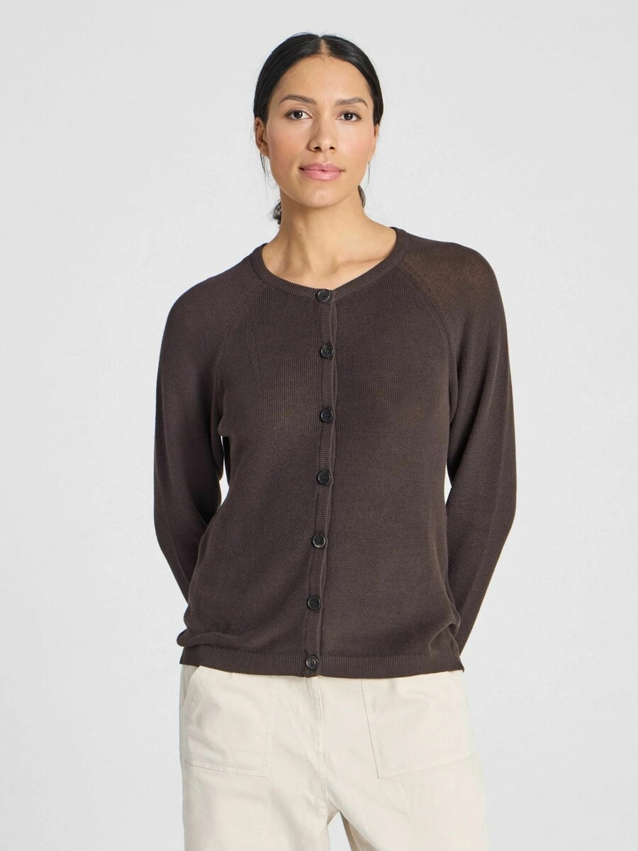 Вязаный кардиган Gai+Lisva Ella, коричневый
Вязаный кардиган Gai+Lisva Ella, коричневый