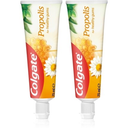 Зубная паста Colgate с прополисом для здоровья десен для чувствительных зубов - 2x75 мл
Зубная паста Colgate с прополисом для здоровья десен для чувствительных зубов - 2x75 мл