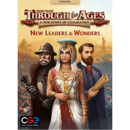 Настольная игра Through The Ages Expansion: New Leaders & Wonders Czech Games Edition
Настольная игра Through The Ages Expansion: New Leaders & Wonders Czech Games Edition