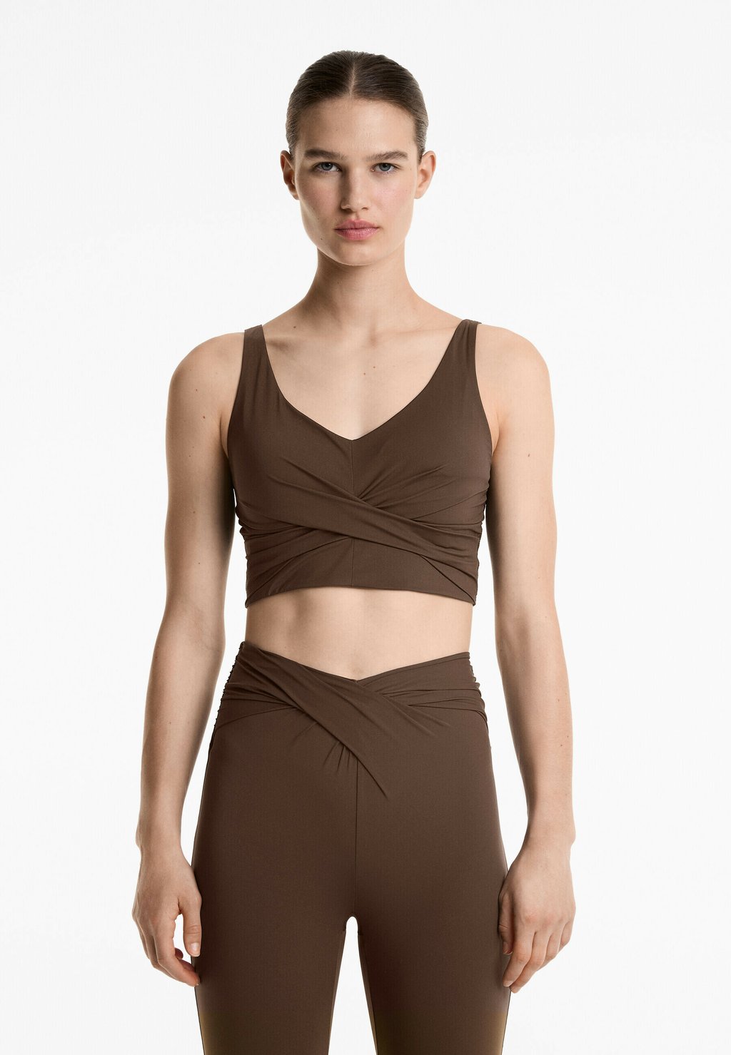 Бюстье OYSHO, коричневый
Бюстье OYSHO, коричневый