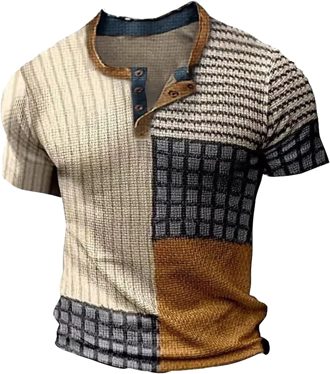 Футболка мужская Short Sleeved Casual Top Striped Plaid Retro Western Denim Print Button LCMTWX
Футболка мужская Short Sleeved Casual Top Striped Plaid Retro Western Denim Print Button LCMTWX