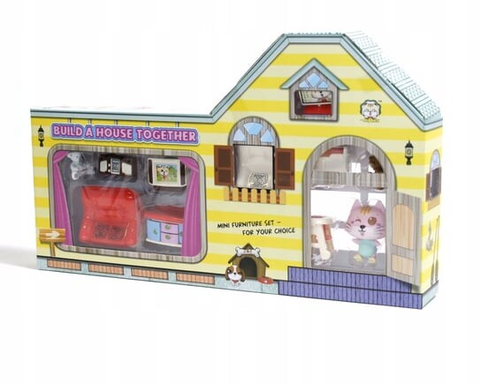Игровой набор фигурка котенка, мебель Midex
Игровой набор фигурка котенка, мебель Midex
