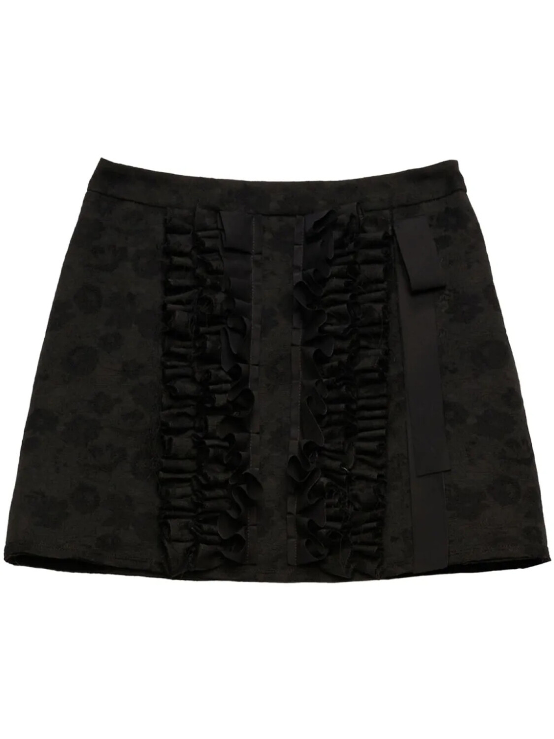 MSGM юбка мини с оборками, черный
MSGM юбка мини с оборками, черный