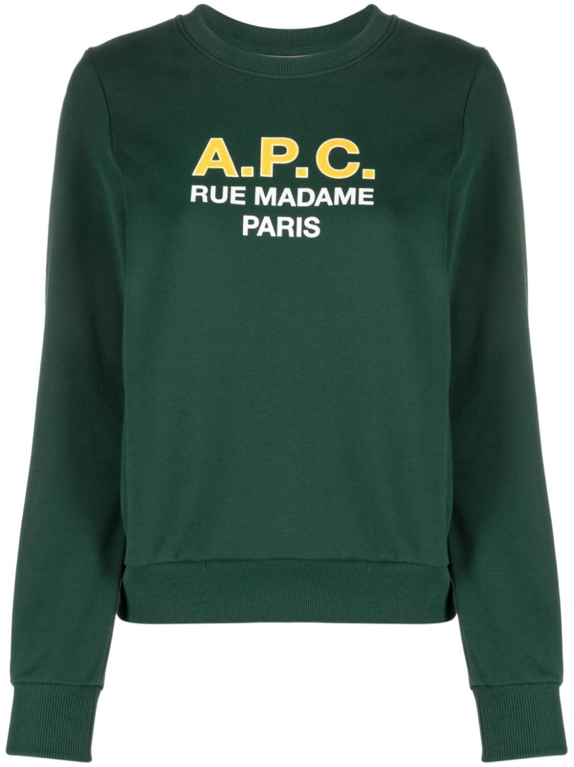 A.P.C. толстовка Madame с логотипом, зеленый
A.P.C. толстовка Madame с логотипом, зеленый