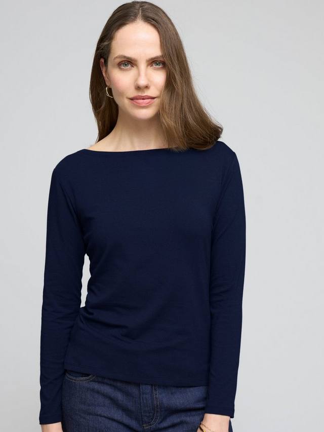 Топ с длинным рукавом и разрезом на шее Celtic & Co., темно-синий
Топ с длинным рукавом и разрезом на шее Celtic & Co., темно-синий