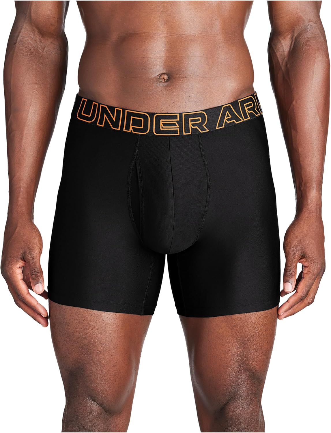 Under Armour мужские боксеры Multi-Pack Standard Tech, длина по внутреннему шву 6", комфорт на весь день и ультрамягкие, Black Multicolor 3 Pack
Under Armour мужские боксеры Multi-Pack Standard Tech, длина по внутреннему шву 6", комфорт на весь день и ультрамягкие, Black Multicolor 3 Pack