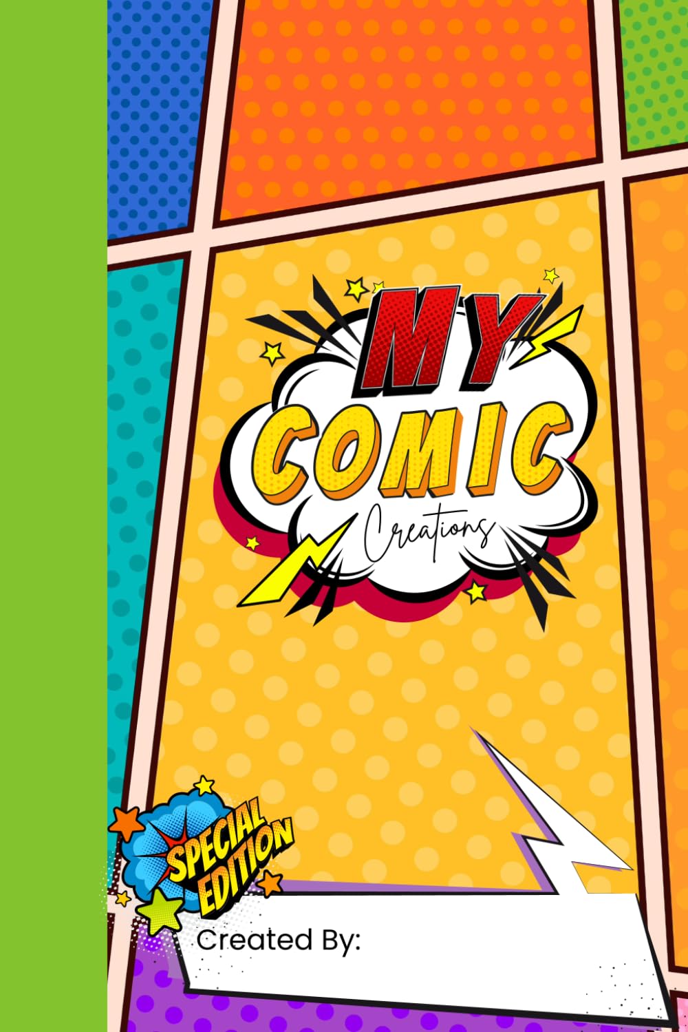 My Comic Creations: Blank Comic book page notebook (Independently published)
My Comic Creations: Blank Comic book page notebook (Independently published)