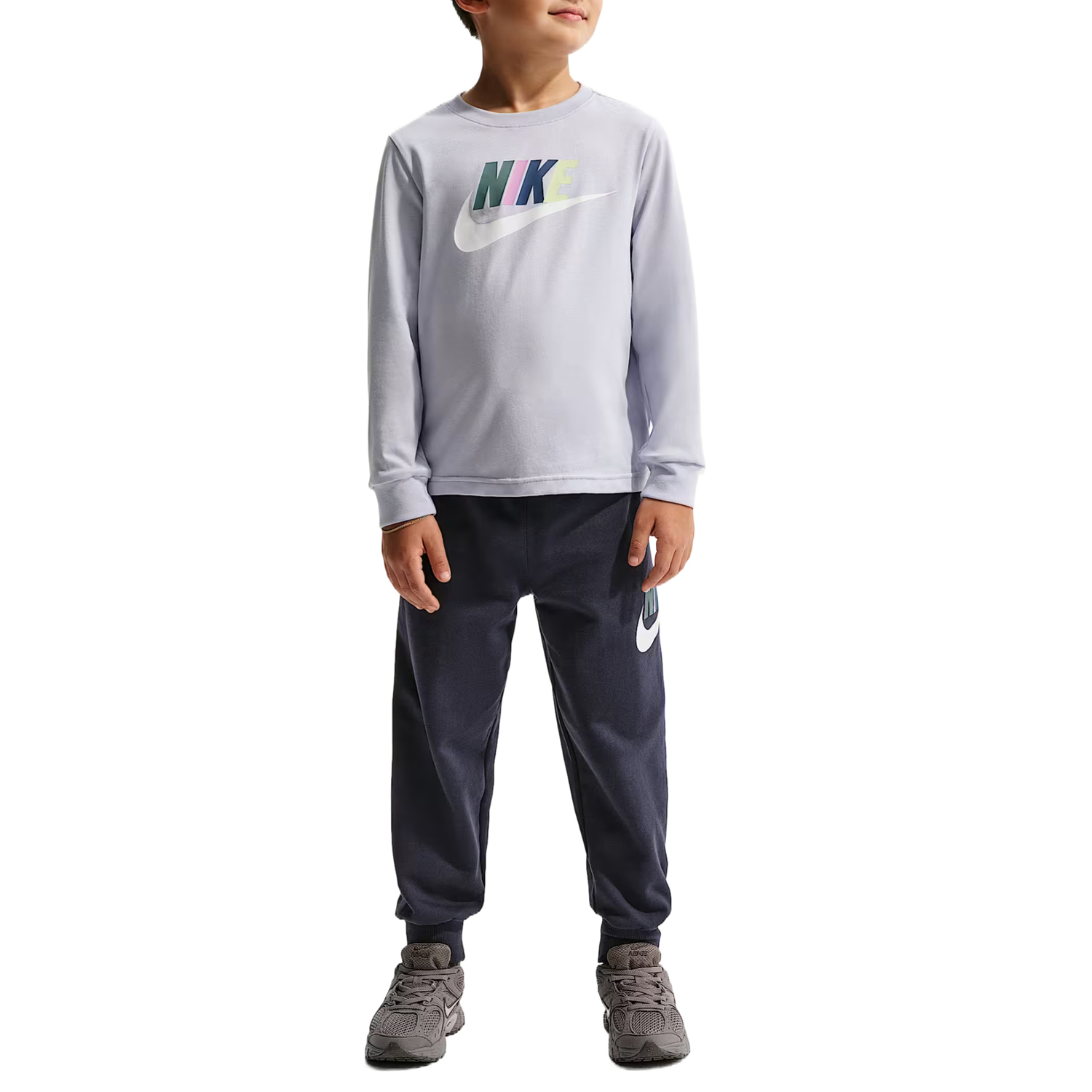 Повседневный спортивный комплект для детей 2 шт Nike, темно темно-синий/multicolor/белый
Повседневный спортивный комплект для детей 2 шт Nike, темно темно-синий/multicolor/белый