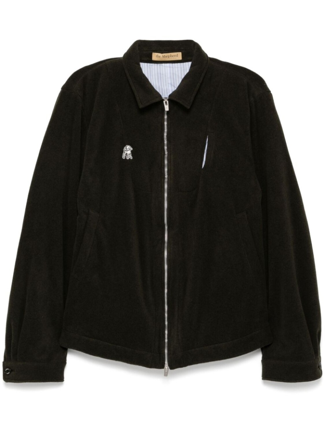 Куртка-рубашка с логотипом Undercover, зеленый
Куртка-рубашка с логотипом Undercover, зеленый