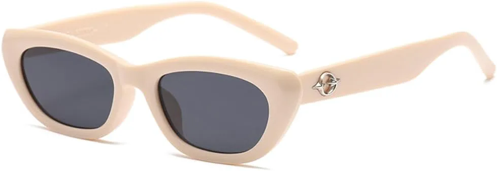 Солнцезащитные очки «кошачий глаз» для женщин, ретро-очки для вождения, простые повседневные солнцезащитные очки с заклепками, зеркальные, UV400 TYUVIVO, Beige
Солнцезащитные очки «кошачий глаз» для женщин, ретро-очки для вождения, простые повседневные солнцезащитные очки с заклепками, зеркальные, UV400 TYUVIVO, Beige