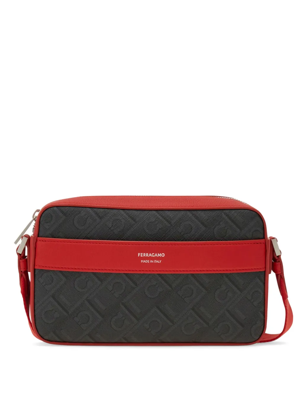 Сумка через плечо с монограммой Ferragamo, красный
Сумка через плечо с монограммой Ferragamo, красный