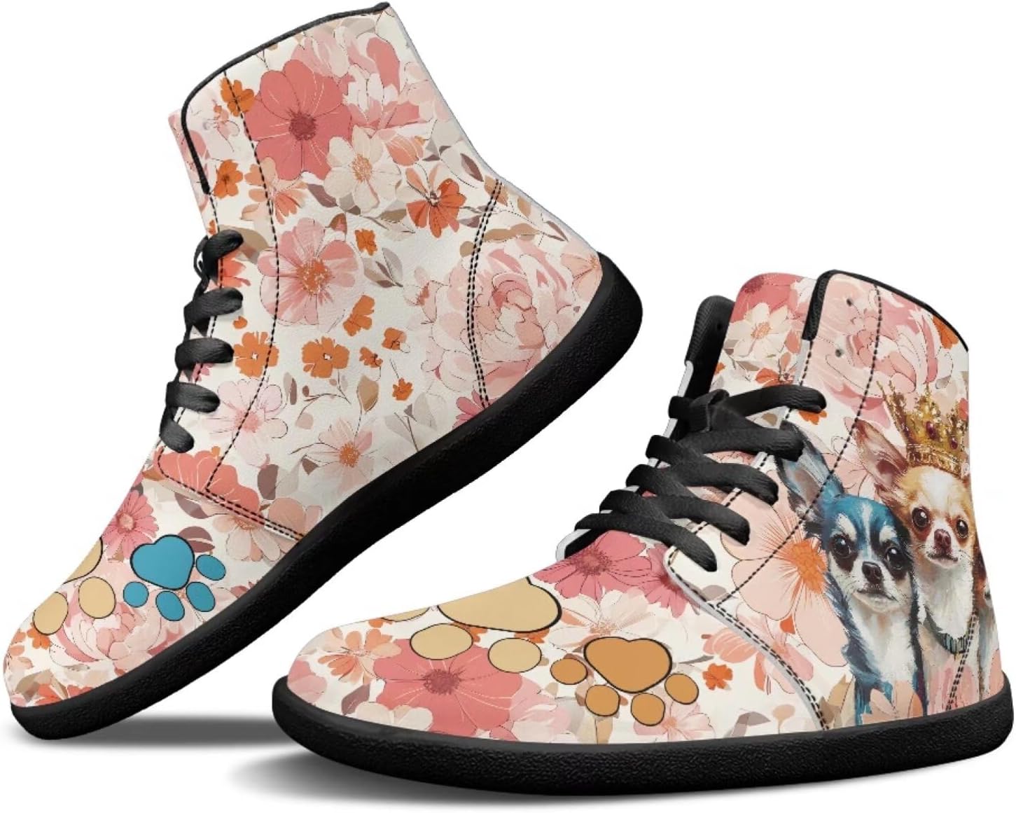 Мужские обувь Binienty Barefoot с широкой пяткой, высокие кеды с ПУ, минималистичные кроссовки с нулевым перепадом для активного отдыха, Chihuahua Boho Floral
Мужские обувь Binienty Barefoot с широкой пяткой, высокие кеды с ПУ, минималистичные кроссовки с нулевым перепадом для активного отдыха, Chihuahua Boho Floral