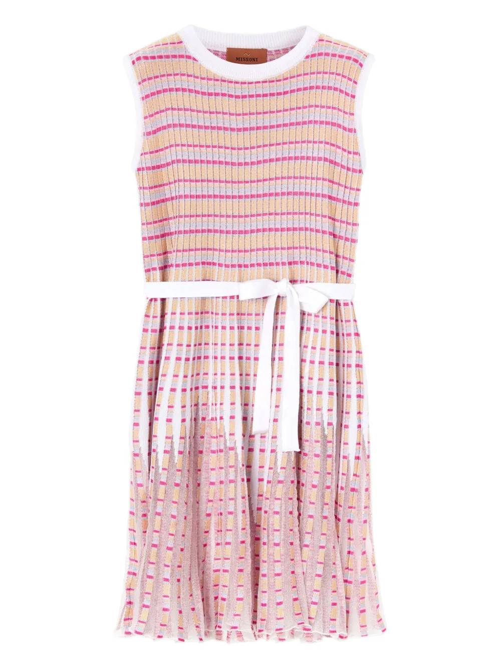 Полосатое трикотажное платье Missoni Kids, розовый
Полосатое трикотажное платье Missoni Kids, розовый