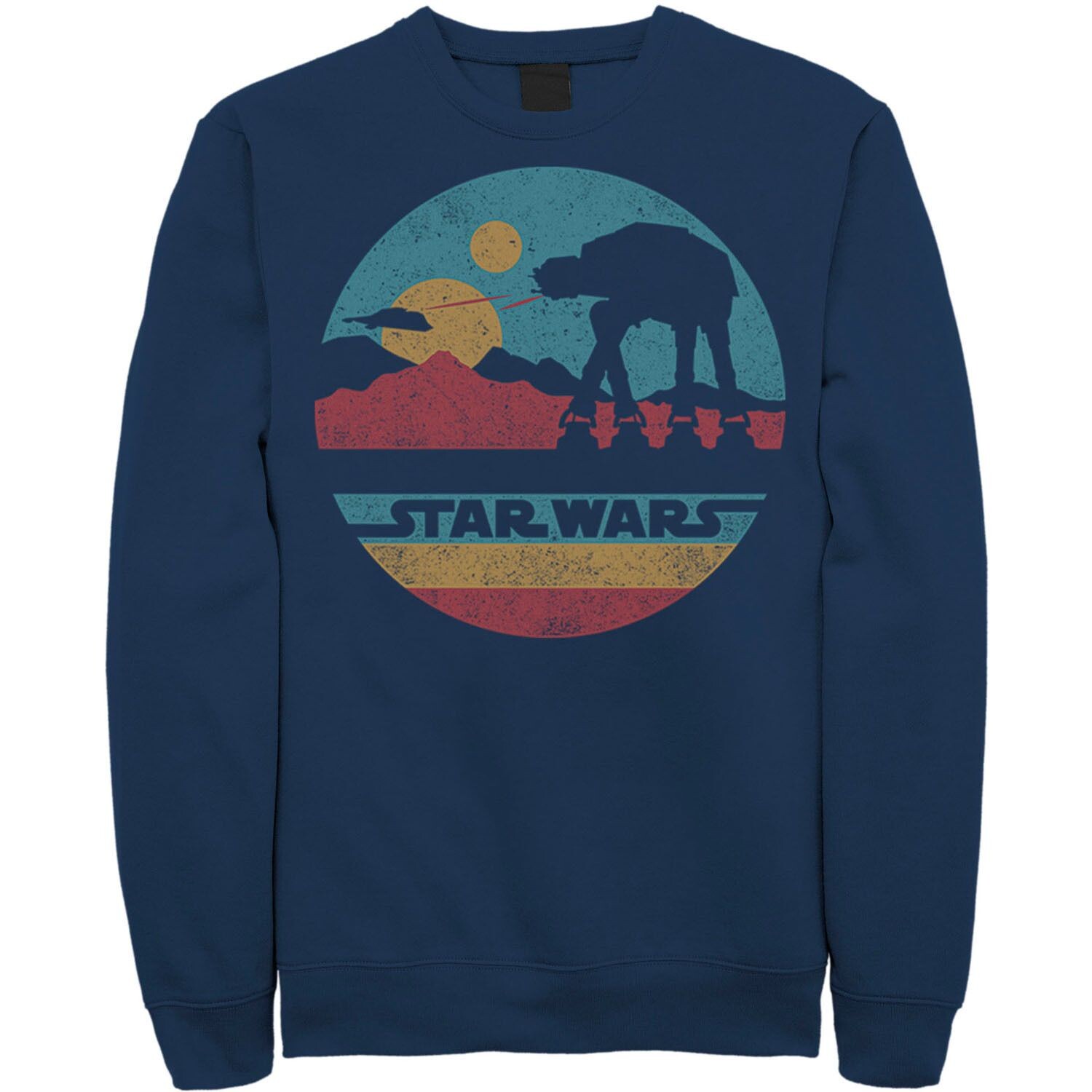 Мужской свитшот с буквенным логотипом и логотипом Star Wars AT-AT Silhouette Licensed Character, синий
Мужской свитшот с буквенным логотипом и логотипом Star Wars AT-AT Silhouette Licensed Character, синий