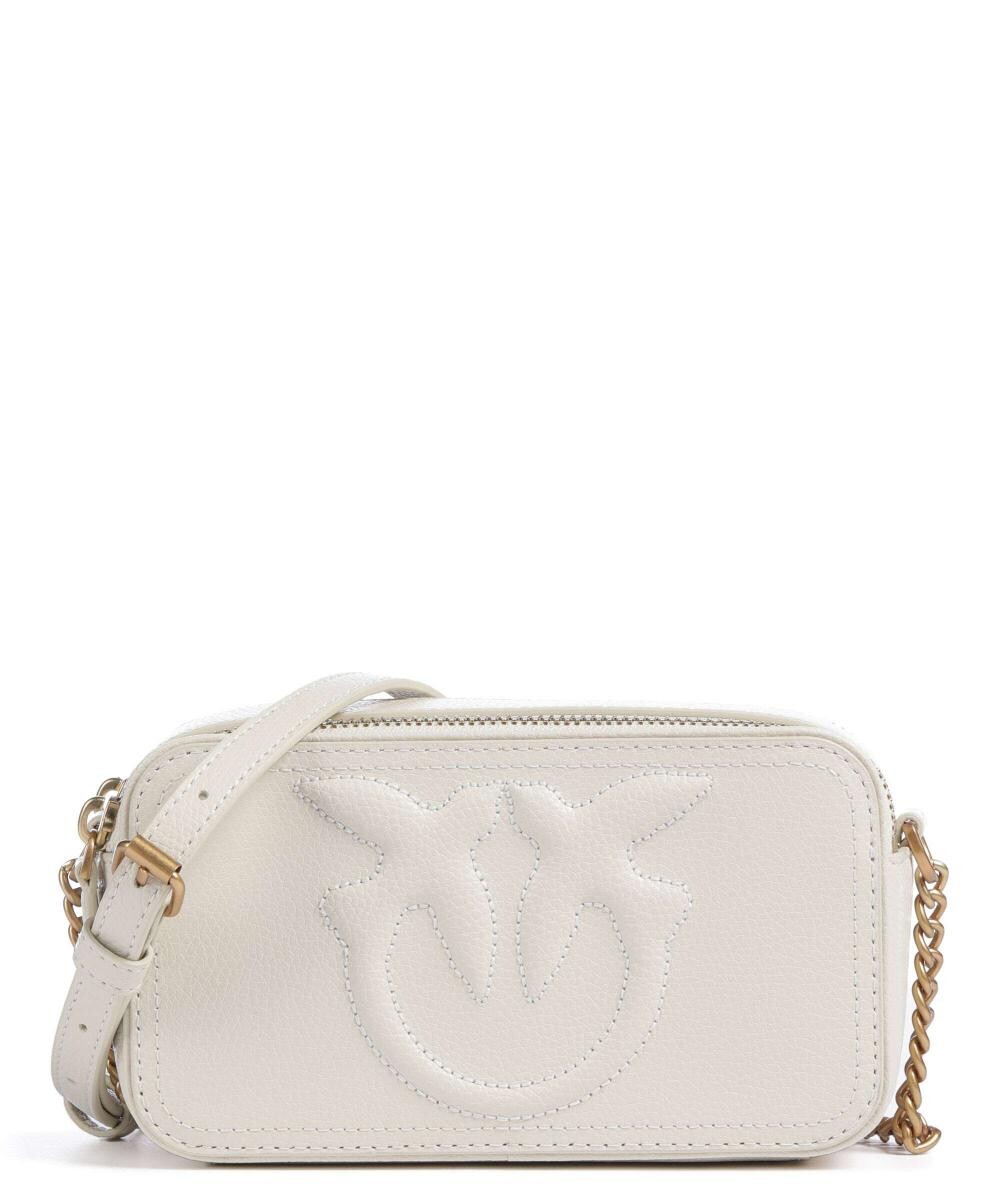 Сумка через плечо Carrie из зерненой коровьей кожи Pinko, белый
Сумка через плечо Carrie из зерненой коровьей кожи Pinko, белый