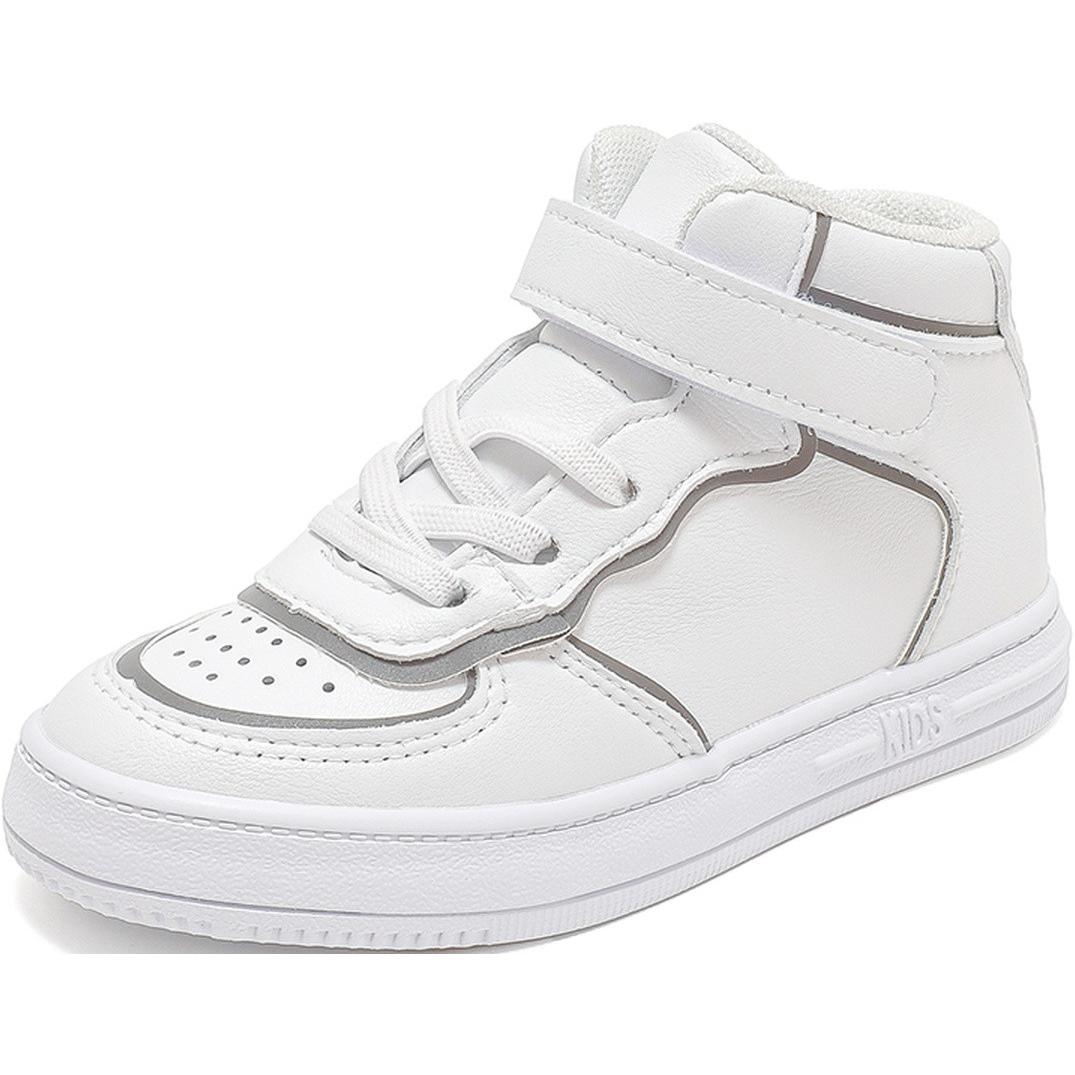 Детские кроссовки для скейтбординга с противоскользящим покрытием и высоким берцем, устойчивые к износу WARRIOR, белый/серый
Детские кроссовки для скейтбординга с противоскользящим покрытием и высоким берцем, устойчивые к износу WARRIOR, белый/серый