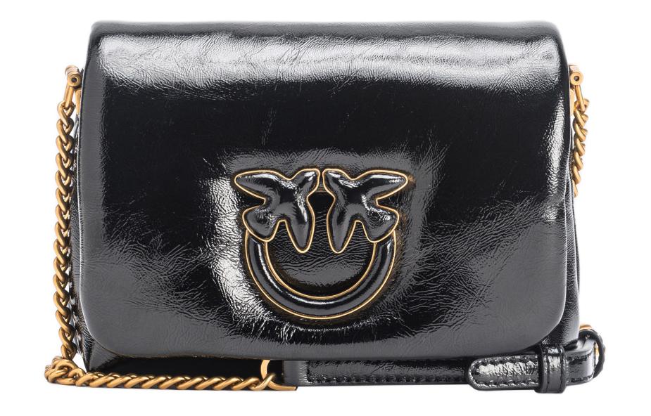 Сумка через плечо из овчины черная PINKO
Сумка через плечо из овчины черная PINKO