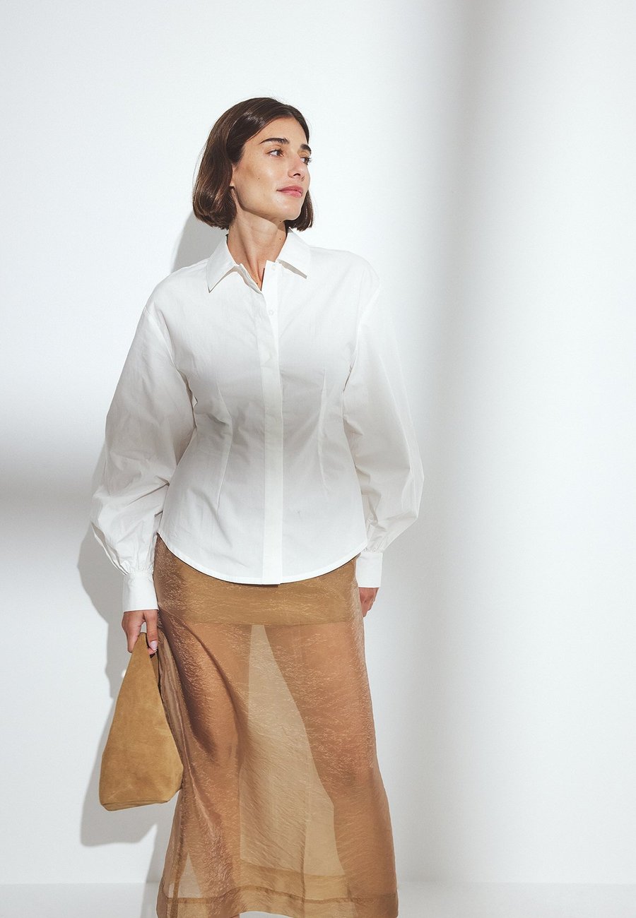 Блуза NA-KD Button-down blouse, White
Блуза NA-KD Button-down blouse, White