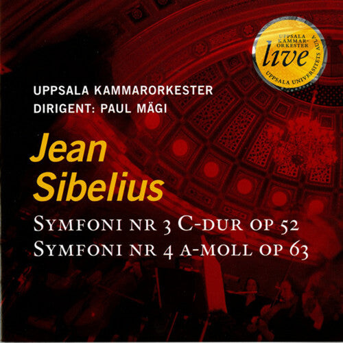 CD диск Sibelius / Uppsala Chamber Orch: Symphonies 3 & 4
CD диск Sibelius / Uppsala Chamber Orch: Symphonies 3 & 4