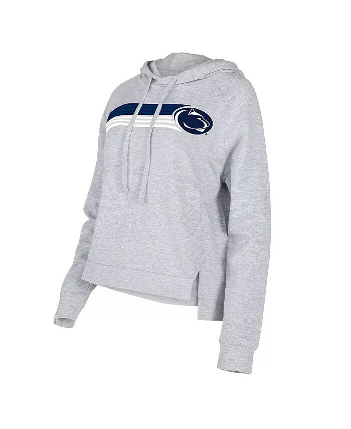 Женский серый пуловер с капюшоном Penn State Nittany Lions Cedar Tri-Blend реглан Concepts Sport
Женский серый пуловер с капюшоном Penn State Nittany Lions Cedar Tri-Blend реглан Concepts Sport
