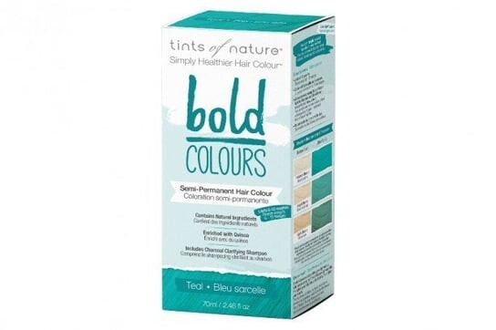 Полуперманентная краска для волос BOLD Colors - Морской - 70 мл - Tints of Nature -
Полуперманентная краска для волос BOLD Colors - Морской - 70 мл - Tints of Nature -