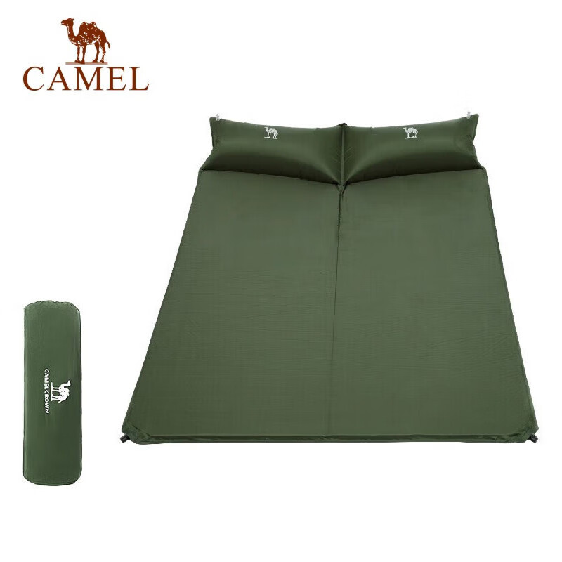 Camel (Camel) открытый двойной автоматический надувной матрас с подушкой для весеннего отдыха, кемпинга, влагостойкий коврик для палатки, спальный коврик A9S3C4107, военный зеленый
Camel (Camel) открытый двойной автоматический надувной матрас с подушкой для весеннего отдыха, кемпинга, влагостойкий коврик для палатки, спальный коврик A9S3C4107, военный зеленый