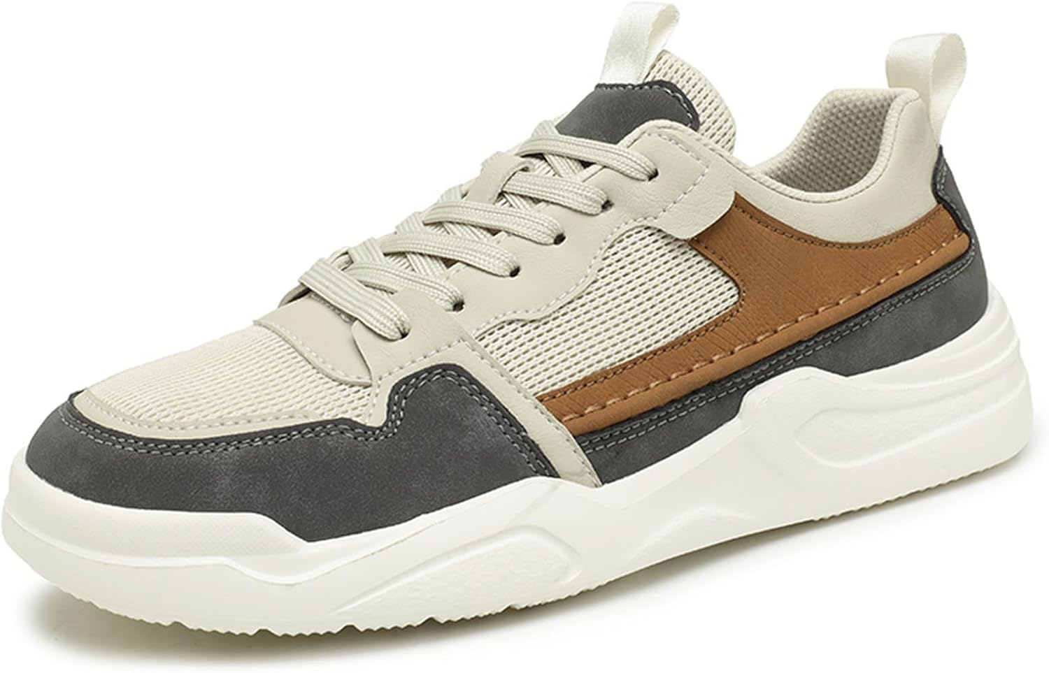 Мужская обувь: дышащие кроссовки из сетки и кожи на шнуровке, летние, нескользящие, легкие, для прогулок, вождения и путешествий Netehadi, Apricot Color
Мужская обувь: дышащие кроссовки из сетки и кожи на шнуровке, летние, нескользящие, легкие, для прогулок, вождения и путешествий Netehadi, Apricot Color