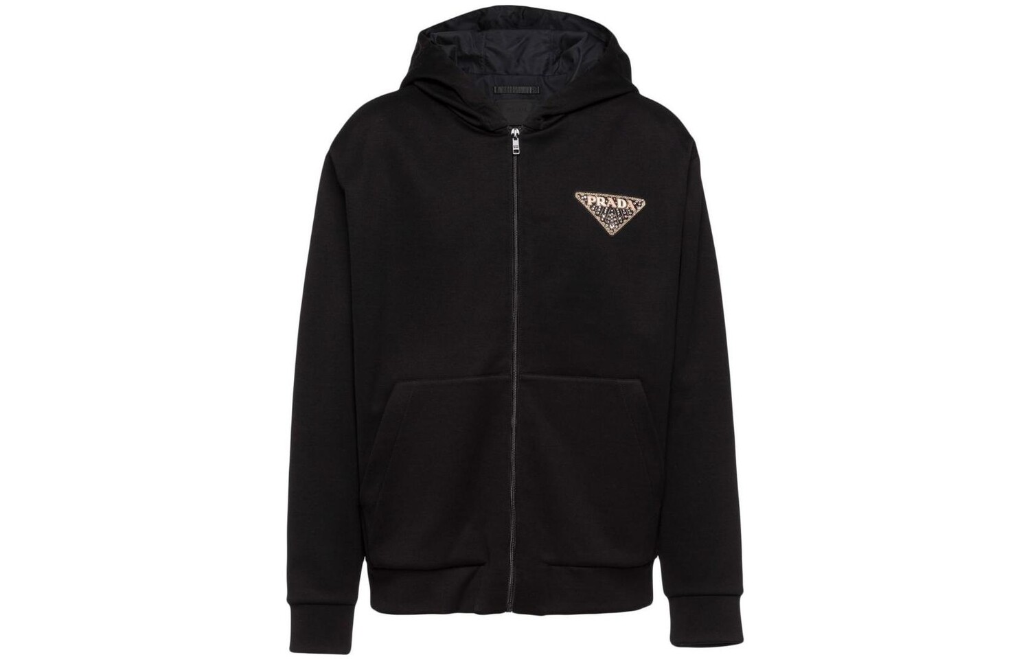 Толстовка мужская Prada на молнии, черный / золотой
Толстовка мужская Prada на молнии, черный / золотой