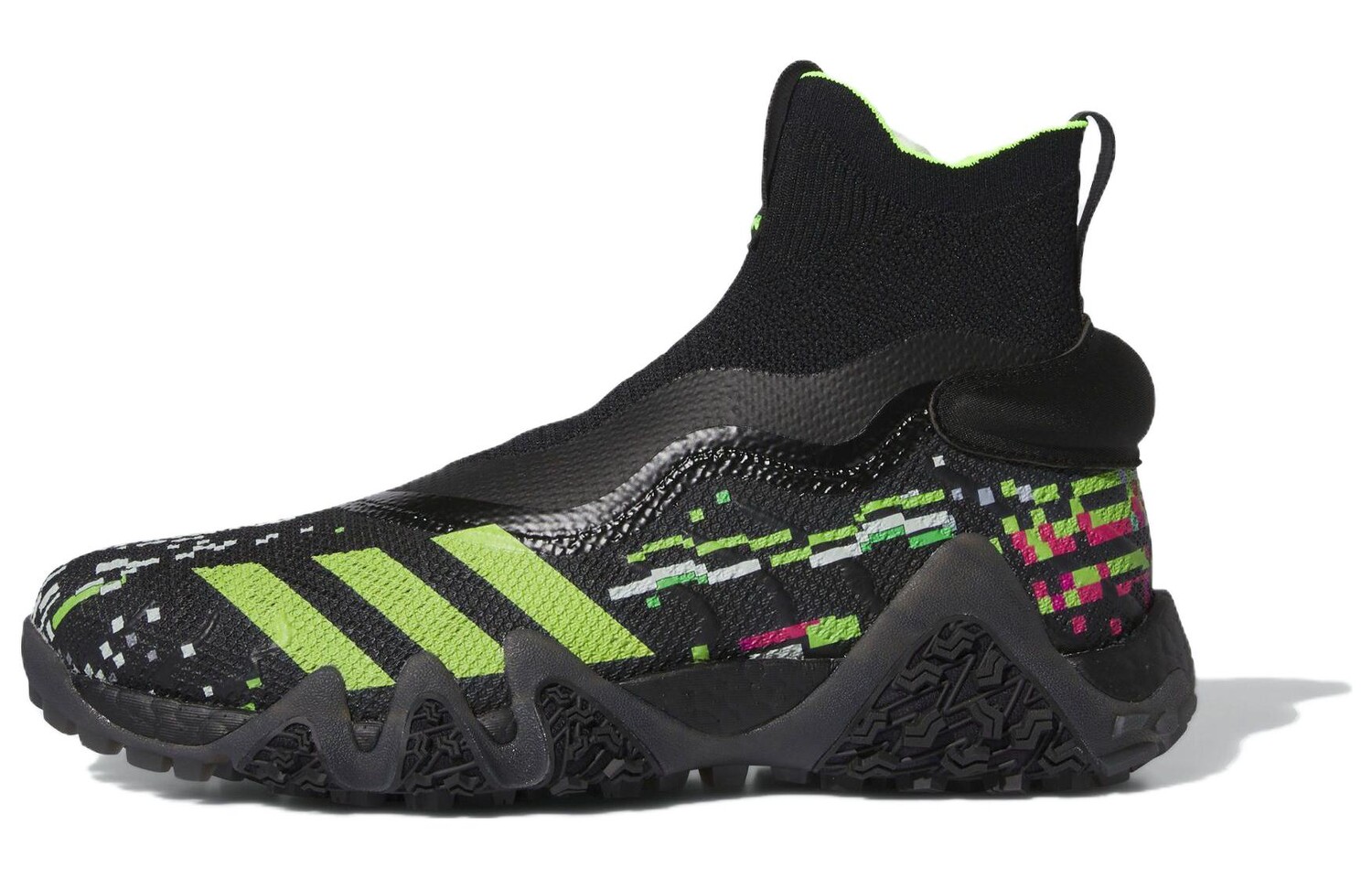 Кроссовки для гольфа Codechaos унисекс с высоким верхом, цвет черный/зеленый Adidas
Кроссовки для гольфа Codechaos унисекс с высоким верхом, цвет черный/зеленый Adidas