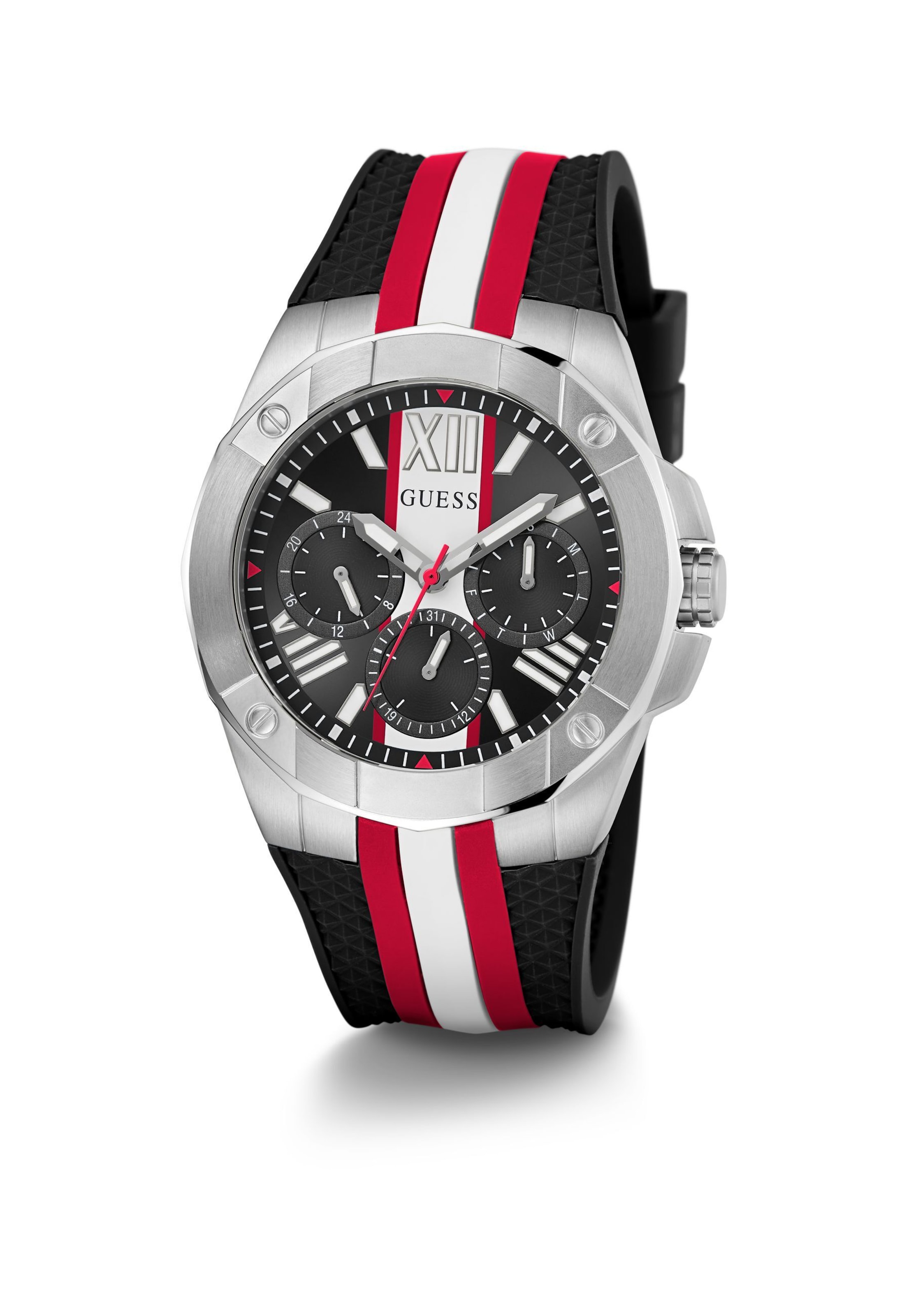 GUESS Часы Analog 'VETTE' в черном цвете
GUESS Часы Analog 'VETTE' в черном цвете