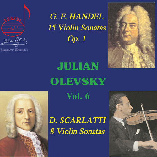 CD диск Handel / Olevsky / Ormandy: Julian Olevsky 6
CD диск Handel / Olevsky / Ormandy: Julian Olevsky 6