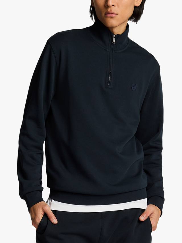 Свитшот с молнией на четверть Superfine Lyle & Scott, Dark Navy
Свитшот с молнией на четверть Superfine Lyle & Scott, Dark Navy
