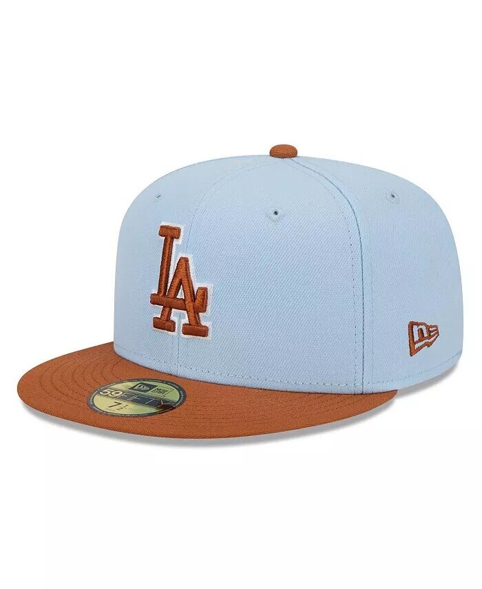 Мужская светло-голубая/коричневая шляпа Los Angeles Dodgers Spring Color Basic двухцветная 59Fifty Облегающая шляпа New Era, синий
Мужская светло-голубая/коричневая шляпа Los Angeles Dodgers Spring Color Basic двухцветная 59Fifty Облегающая шляпа New Era, синий